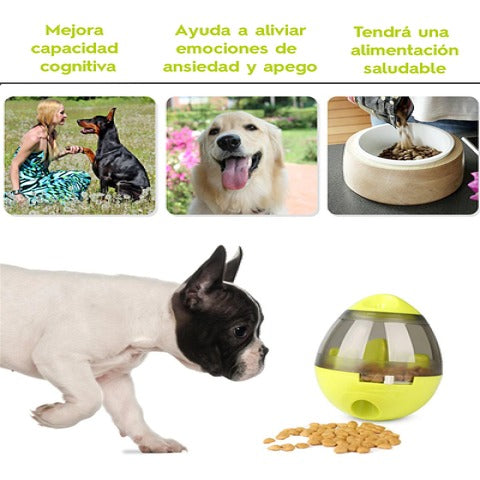 Bola de golosinas para mascota